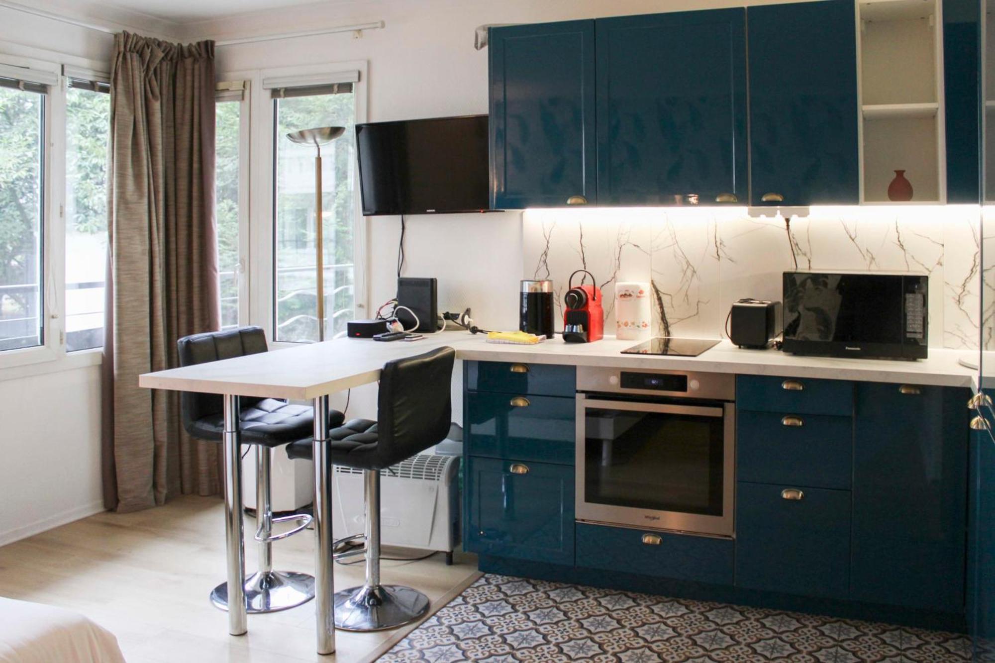 Bright Studio Of 29M With Wifi Near Paris Іссі-ле-Муліно Екстер'єр фото