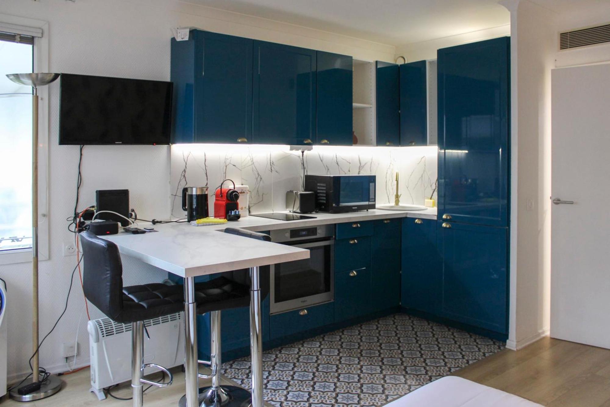 Bright Studio Of 29M With Wifi Near Paris Іссі-ле-Муліно Екстер'єр фото